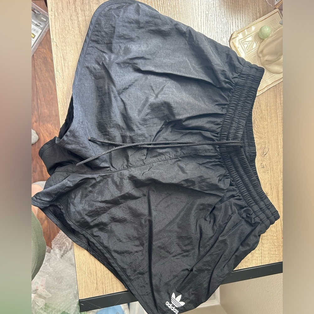 Adidas black shorts size small
